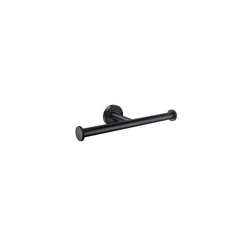 Arlys - Double Toilet Paper Holder - Matte Black - Zinc