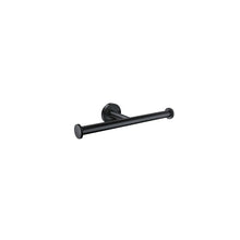 Arlys - Double Toilet Paper Holder - Matte Black - Zinc