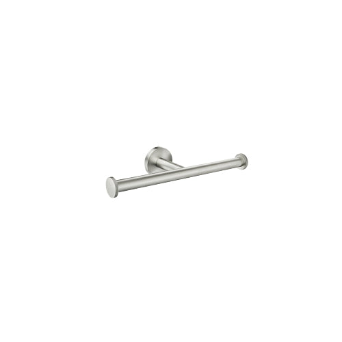 Arlys - Double Toilet Paper Holder - Brushed Nickel - Zinc