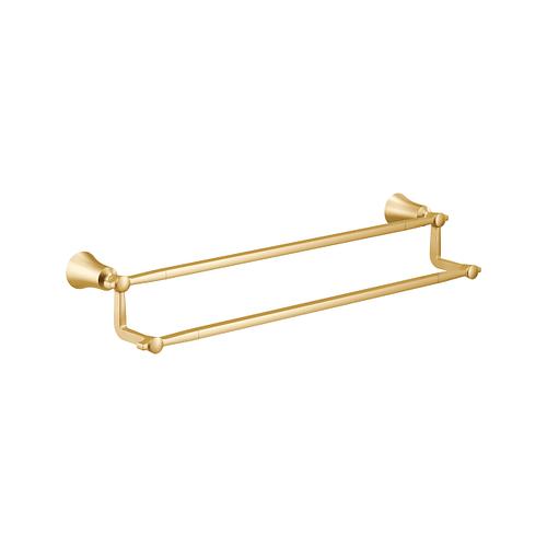 Flara - 24" Double Towel Bar - Zinc/Aluminum