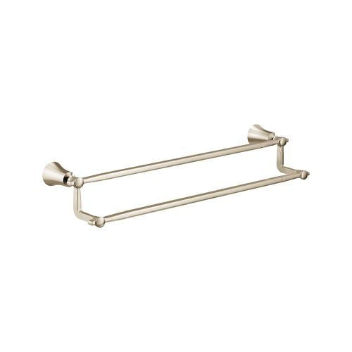 Flara - 24" Double Towel Bar - Zinc/Aluminum