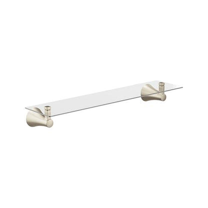 Flara - Vanity Shelf - Wall Mount - Zinc/Glass