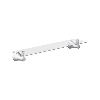 Flara - Vanity Shelf - Wall Mount - Zinc/Glass