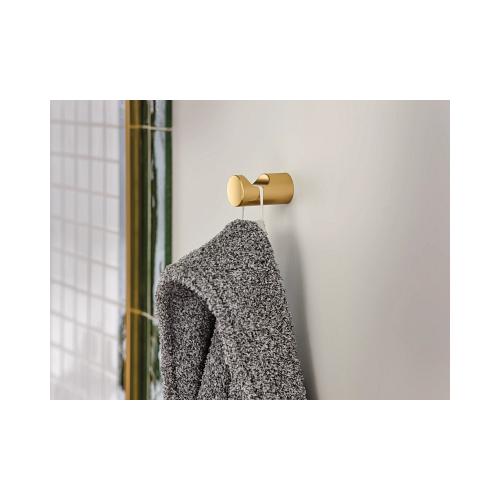 Align - Robe Hook - Brushed Gold - Wall Mount