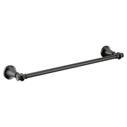 Colinet - 18" Towel Bar - Matte Black - Stainless Steel/Zinc