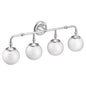 Colinet - Four Globe Bath Light Fixture - 60 W Fixture