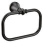 Moen® YB0586BL Colinet™ Towel Ring, 5-3/4 in OAH x 3-5/8 in OAD, Ceramic/Solid Brass/Zinc, Import