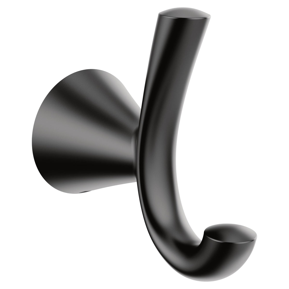 Glyde - Robe Hook - Zinc - 2 Hooks
