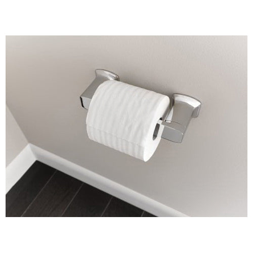 Via - Pivoting Paper Holder - Wall Mount - Zinc