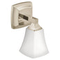 Moen® YB5161NL Voss™ 1-Globe Bath Light, (1) Lamp, 110 V, Polished Nickel Housing