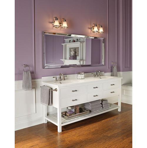 Wynford Towel Bar, Brushed Nickel, Metal