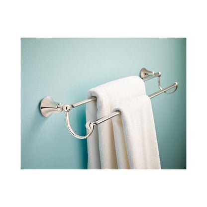 Moen® YB5222BN Double Towel Bar