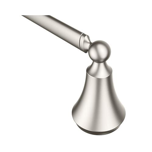 Wynford Towel Bar, Brushed Nickel, Metal