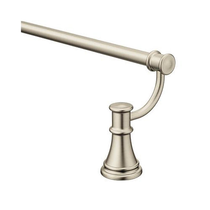 Belfield Towel Bar, Brushed Nickel, Aluminum