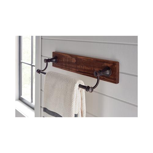 Belfield Towel Bar, Brushed Nickel, Aluminum