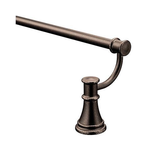Belfield Towel Bar, Brushed Nickel, Aluminum