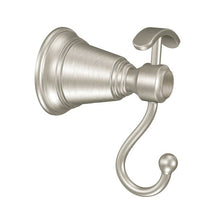 Moen® Robe Hook, Rothbury™, 2 Hooks, 2.31 in OAW x 3-1/2 in OAD x 4.21 in OAH, Import