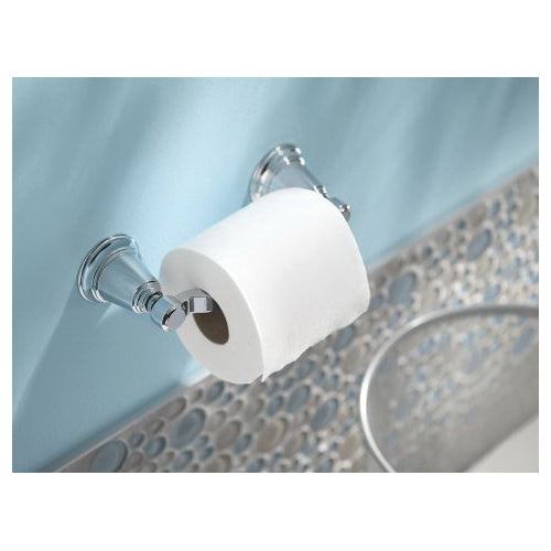 Moen® Pivoting Paper Holder, Rothbury™, 2.31 in H, Zinc, Import