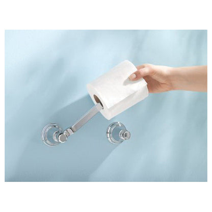 Moen® Pivoting Paper Holder, Rothbury™, 2.31 in H, Zinc, Import