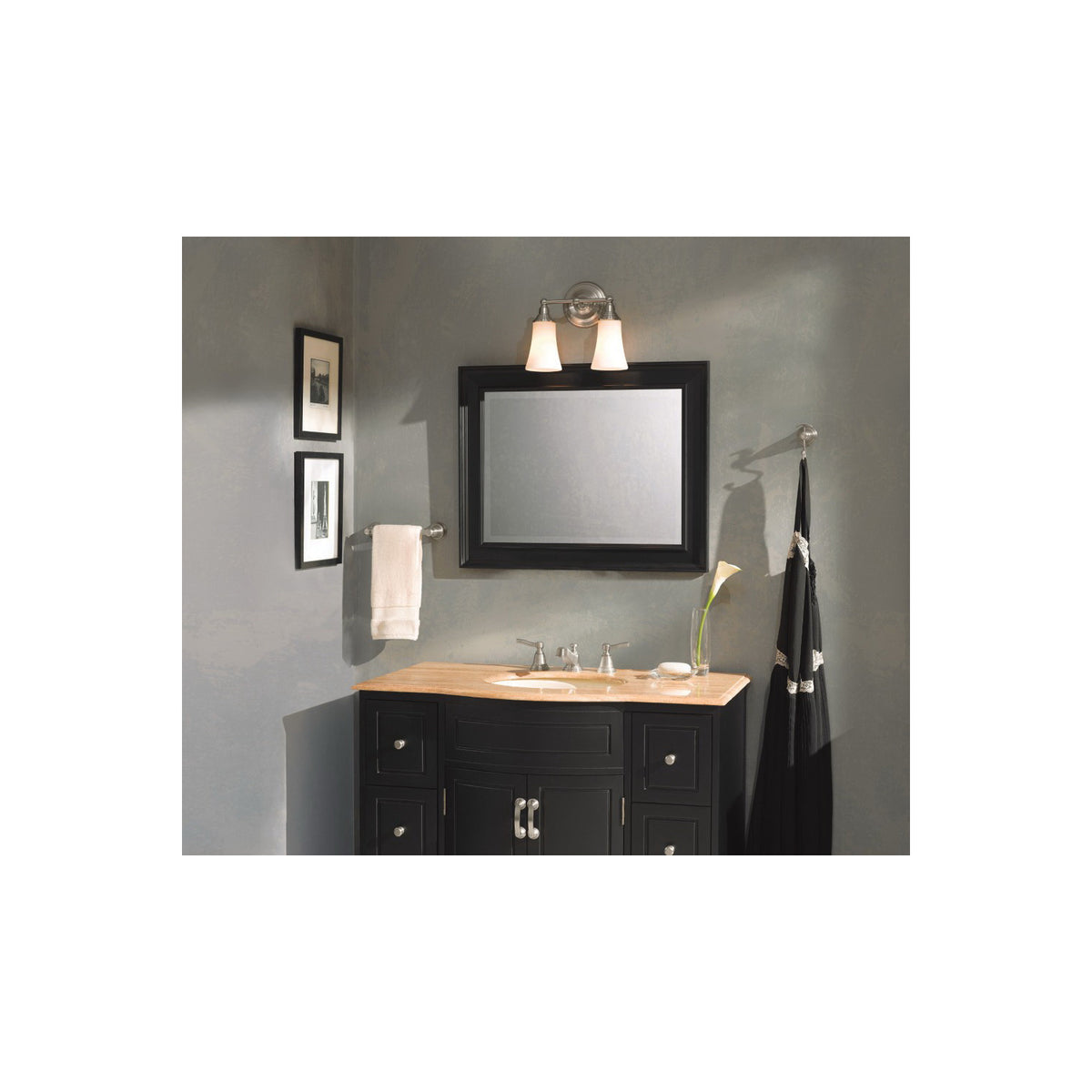 Rothbury - 8" Hand Towel Bar - Aluminum