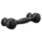 Moen® YB8407BL Weymouth™ Drawer Pull, Zinc, Matte Black, Import