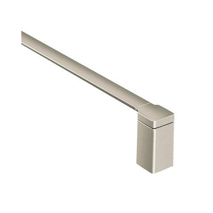 90 Degree - 18" Towel Bar - Brushed Nickel - Aluminum