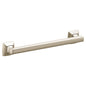 Moen® YG5112NL Voss™ Designer Grab Bar, 1-1/4 in Dia x 12 in L, Polished Nickel, Stainless Steel, Import