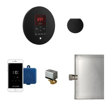 Mr. Steam MSBUTLER1RD-MB Butler™ Steam Shower Control Package, Digital Display, Round Panel, For Use With Model MS90E to MSSUPER3E Steam Generators and eSeries Generators, Domestic
