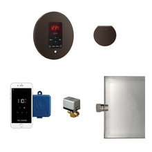 Mr. Steam MSBUTLER1RD-ORB Butler™ Steam Shower Control Package, Digital Display, Round Panel, For Use With Model MS90E to MSSUPER3E Steam Generators and eSeries Generators, Domestic