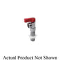 B&K® ProLine™ Quartermaster® 102-210 Quarter Turn Washing Machine Valve, 1/2 in, MNPT x Male Hose Thread, 125 psi, Brass Body, Import