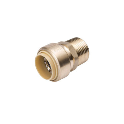 Proline - 1/2" Male Adapter - Brass - Push-Fit x MNPT