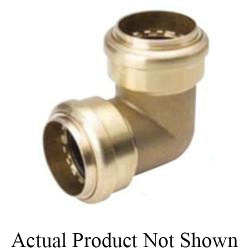 Proline - 1-1/2" Standard Elbow - Brass - Push-Fit