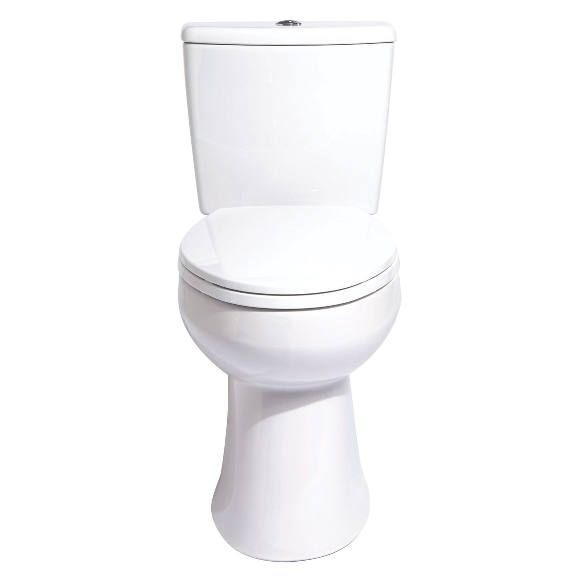 Compact Toilet Bowl - White - Floor Mount