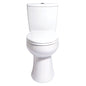 Compact Toilet Bowl - White - Floor Mount