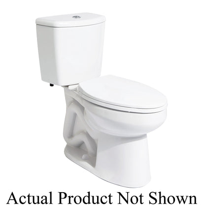 Compact Toilet Bowl - White - Floor Mount