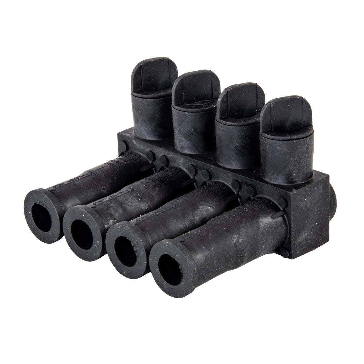 Polaris® ISPB350-4 ISPB Connector, 12 AWG to 350 kcmil Aluminum/Copper Conductor, Plastisol