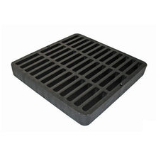 9 BLACK SQUARE GRATE