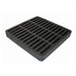 9 BLACK SQUARE GRATE