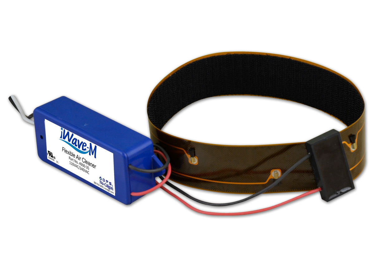 Nu-Calgon iWave® 4900-35 Mini Flexible -M Air Cleaner, 1200 cfm Flow Rate, 0.05 in H x 1-1/4 in Import