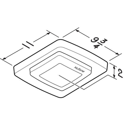 Exhaust Fan Cover - FG500N