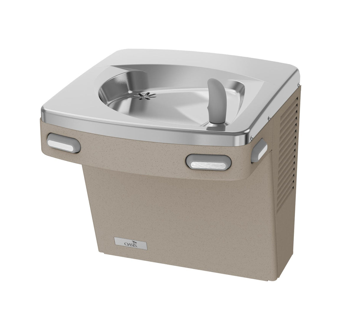 OASIS® 504323 Mechanical Drinking Fountain, Stainless Steel