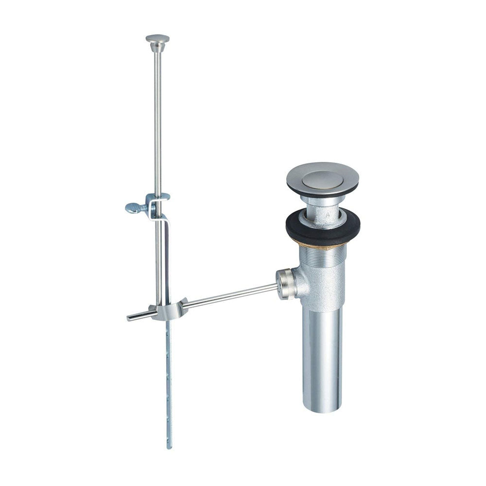 BRASS POP-UP DRAIN ASSEMBLY-PV