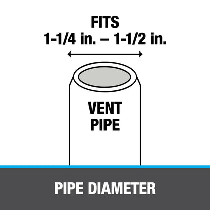 Roof Flashing - 1" Pipe