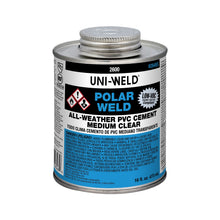 Oatey® 2646S 2600 All Weather Low VOC PVC Solvent Cement, 16 oz Container, Clear, For Use With All Classes and Schedules of PVC Pipe and Fittings Upto 6 in Dia with Interference Fit