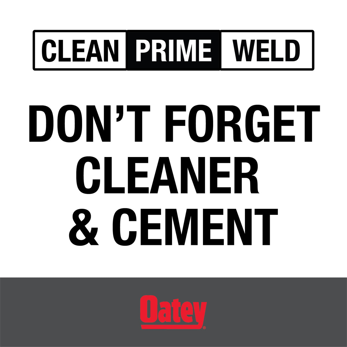 Oatey® 30758 Low VOC Primer, For Use With PVC and CPVC Pipe and Fittings, Purple, 32 oz Container