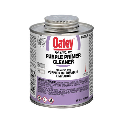 All Purpose Pipe Primer/Cleaner - 16 oz - Purple