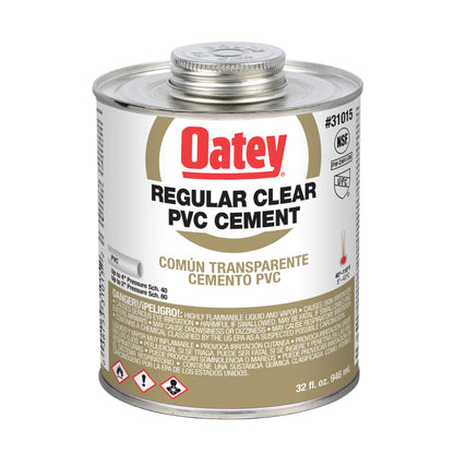 Low Voc Regular Body PVC Cement - 32 oz Container
