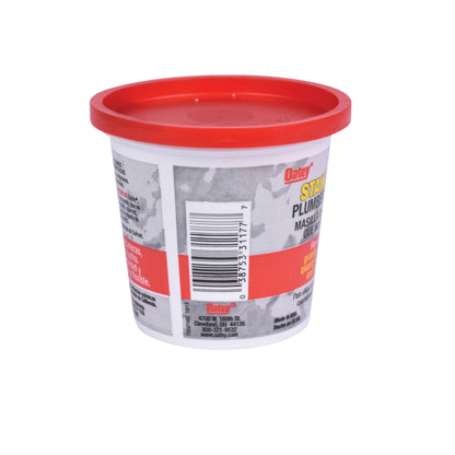 Stain-Free Plumber's Putty - Gray - 9 oz