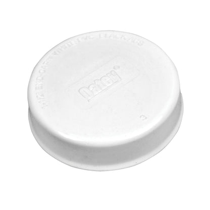 End-Cap Test Cap - White - 1-1/2" Dia
