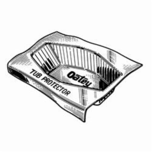 Bath Tub Protector - Black - for Use with 14" Tub